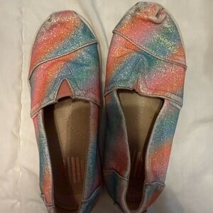 Toms Kids Sneakers - Glittery Rainbow